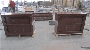 Natural Simple Maple Red Columbarium