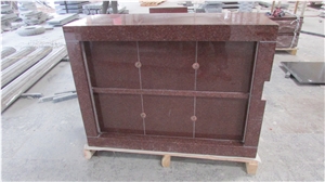 Natural Simple Maple Red Columbarium