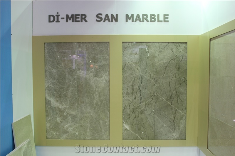 Silver Grey B Marble Slabs, Tiles