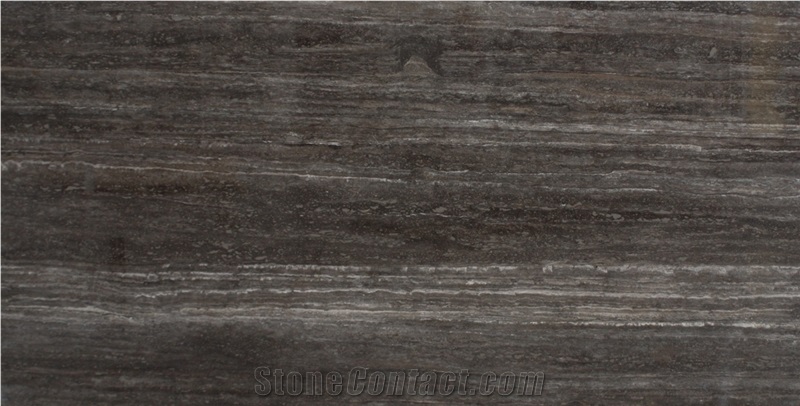 Travertino Titanium Tiles & Slabs, Grey Travertine Tiles & Slabs