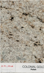 Colonial Gold Granite Tiles & Slabs, Yellow India Granite Tiles & Slabs