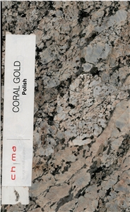Coral Gold Granite Tiles & Slabs, Brown Granite India