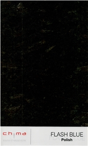 Flash Blue Granite Tiles & Slabs, Black Granite India