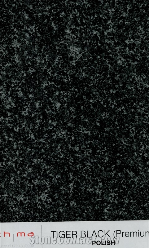 Tiger Black Granite