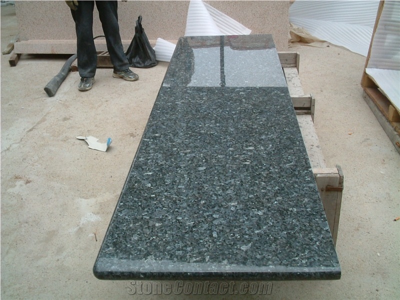 Blue Pearl Granite Counter Top,Polished Norway Blue Granite Kitchen Counter Top,Kitchen Bar Top,Kitchen Worktop,Kitchen Desk Tops