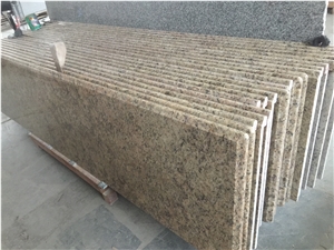 Giallo Cecilia Granite Kitchen Countertops,Yellow Granite Kitchen Countertops,Santa Cecilia Granite Kitchen Countertops,Island Tops,Kitchen Work Tops