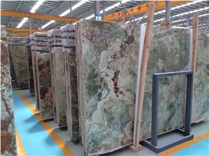 Green Onyx Slabs & Tiles,China Polish Green Onyx,Polished,Stone Wall Cladding