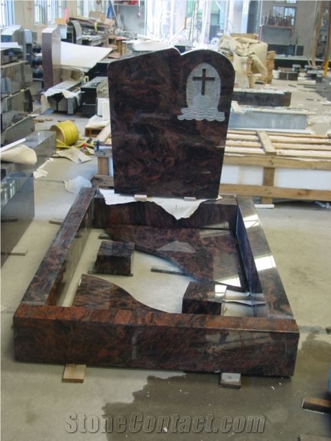 Shanxi Black Granite Tomstone & Monument,China Black Granite Monument,Heart Tomstone,Black Granite Cross Tomstone