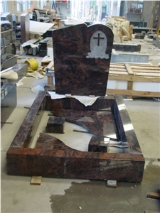 Shanxi Black Granite Tomstone & Monument,China Black Granite Monument,Heart Tomstone,Black Granite Cross Tomstone