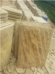 Yellow Sandstone,Sandstone Mushroom Stone,China Yellow Sandstone Wall Cladding