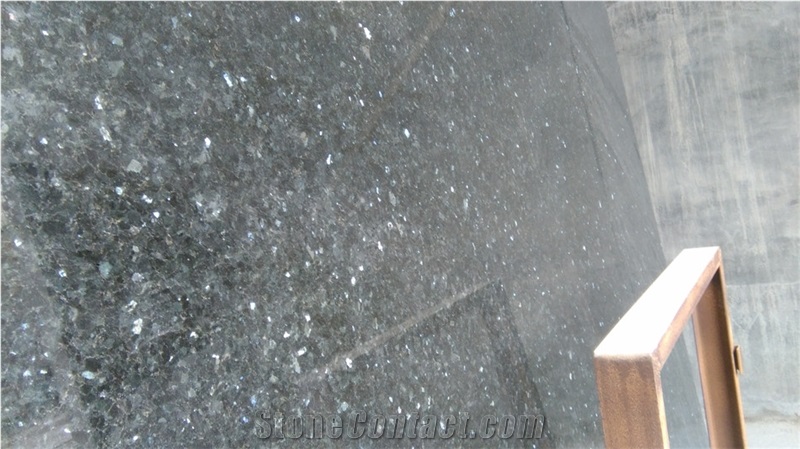 Emerald Pearl Granite Gangsaw Slabs 2cm, Norway Blue Granite Slabs, Used for Granite Counter Tops, Wall & Floor Covering Tiles, Ready Slabs 1.100m2,Special Price for You ,84-90usd