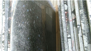 Emerald Pearl Granite Gangsaw Slabs 2cm, Norway Blue Granite Slabs, Used for Granite Counter Tops, Wall & Floor Covering Tiles, Ready Slabs 1.100m2,Special Price for You ,84-90usd