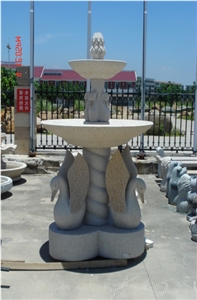 Good Design Grey Granite Garden Stone Water Fountain Garden Water Fountain