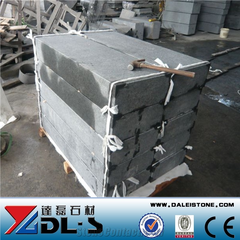 Hot Sale Chinese Basalt G684 Fuding Black Basalt Kerbstone Curbstone