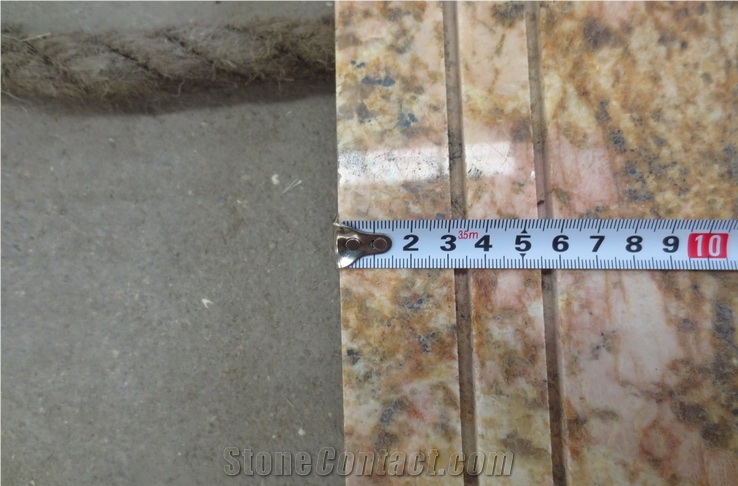 Indian Yellow Granite Imperial Gold Granite Stair Steps