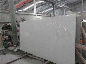 Very Popular Snow White Quartzite Countertop Bar Top Kitchen Designed