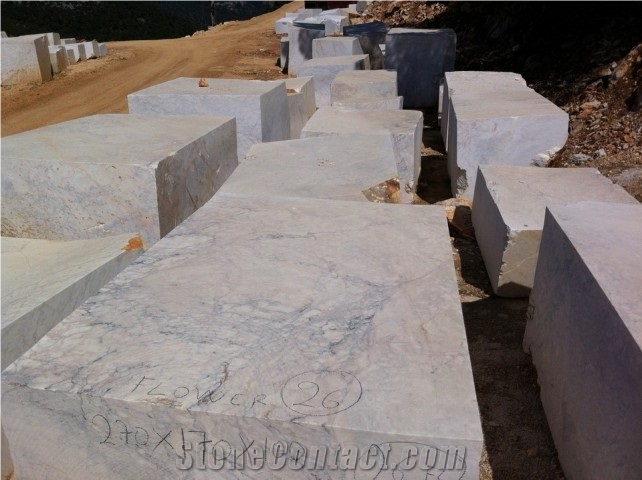 Skyros Flower Marble Blocks
