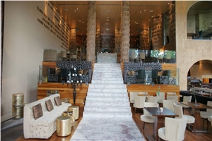Skyros Flower Marble Staircase