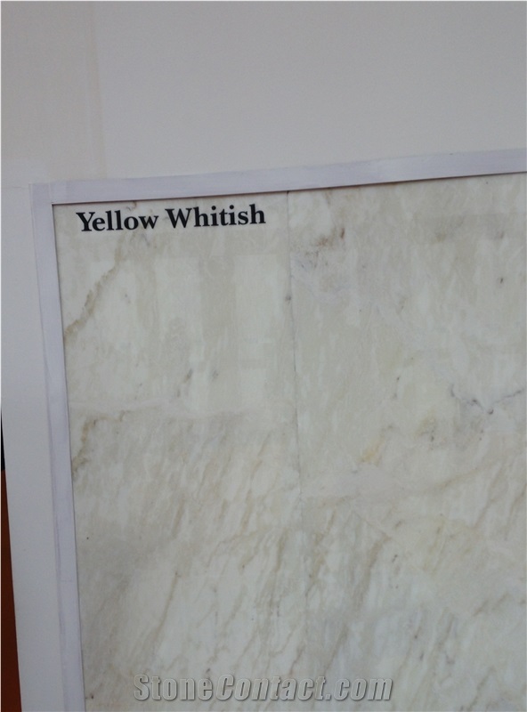Skyros Yellow Whitish Marble