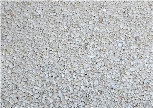 2-4 mm & 4-6 mm White Marble Pebble
