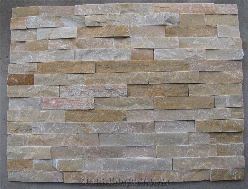 Begie Slate Cultured Stone, Beige Slate Cultured Stone