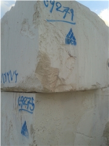 Abbas Abad White Travertine Blokcs