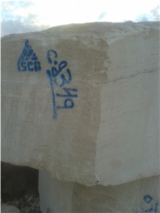 Abbas Abad White Travertine Blokcs