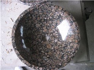 Baltic Brown Granite Custom Vanity Tops,Bathroom Countertop,Vanity Top,Brown Granite Coutertop