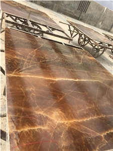 Brown Onyx Slab,Beautiful Onyx Tiles &Slabs for Sale