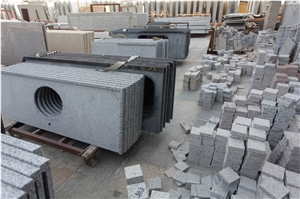G603 Granite Countertop,Custom Countertop,Kitchen Countertop,China Grey Granite