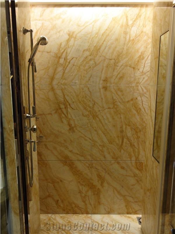 Spider Onyx Bathroom Design