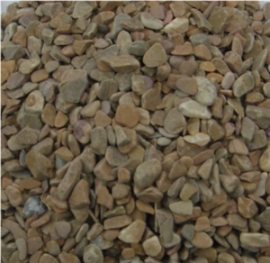 Yellow Cheap Landscaping Pebble Stone,Cobblestones, River Gravel Stone