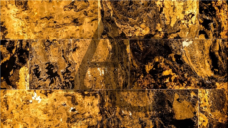 Autumn Rustic Translucent Stone Veneer