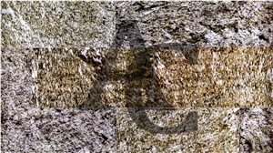 Golden Translucent Stone Veneer