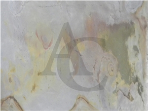 Indian Autumn Slate Tiles & Slabs Thin Light Weight for Veneer