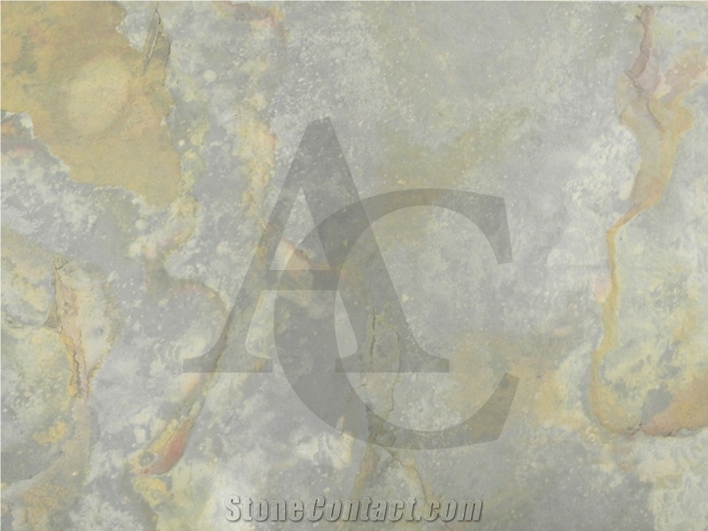 Indian Autumn Slate Tiles & Slabs Thin Light Weight for Veneer