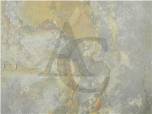 Indian Autumn Slate Tiles & Slabs Thin Light Weight for Veneer