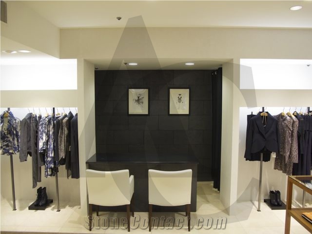 Kund Black Thin Stone Veneer