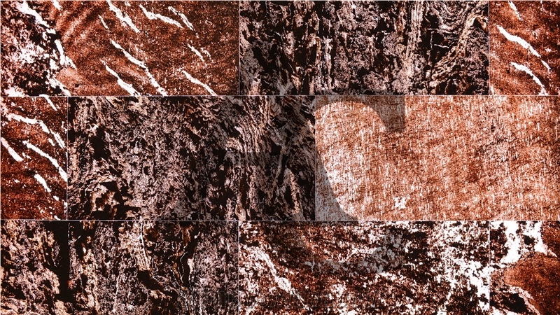 Shine Copper Translucent Stone Veneer