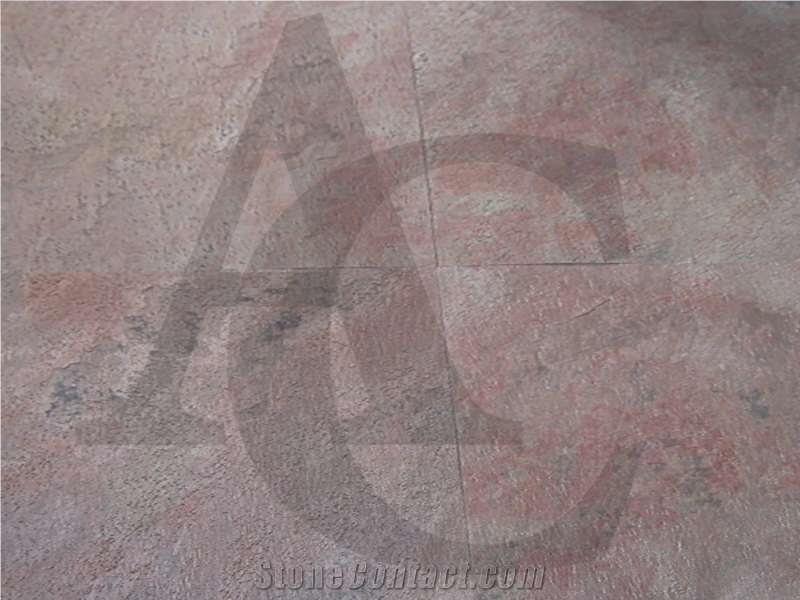 Steel Copper Slate Tiles & Slabs Thin Light Weight for Veneer