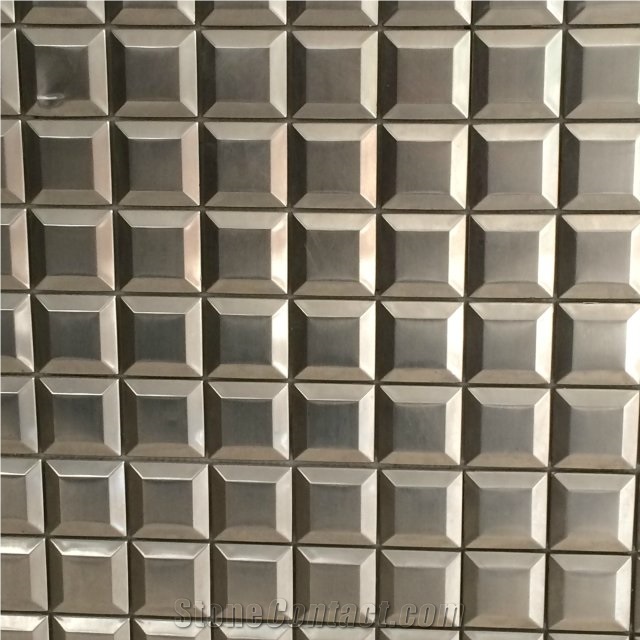 Backsplash Metal Mosaic Tile