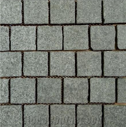Grey Granite Paving Stone, Grey Granite Cube Stone & Pavers