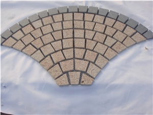 Red Porphyry China Granite Paving Stone