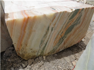 Multicolor Onyx Blocks Iran