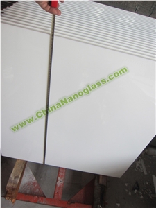 Super Nano White Crystallized Glass Stone