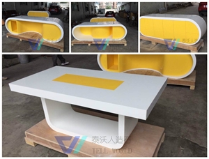 Modern Manmade Stone Office Furniture,Marble Stone Conference Tables/Desk