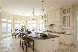 A Cozy Kitchen with Easy-Care Quartz Stone Countertop,Minus the Maintenance,Standard Sizes 126 *63 and 118 *55,Combines Performance and Design Fit for Flooring&Walling&Countertop&Stairs and Steps
