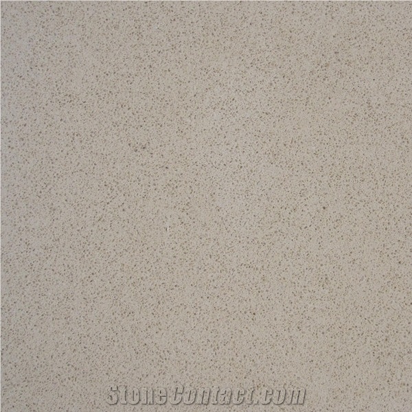 Beige Color Artificial Stone Slabs 2cm and 3cm for Kitchen Worktops and Bathroom Tops and Surrounding,Resistant to Scratch and Heat