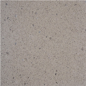 Brown Color Quartz Stone Slabs for Kitchen Island Tops, Resistant to Stains, Scratch, Chemicals, Acid and Alkani, Easy Maintenance