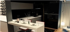Custom Countertops Manmade Quartz Stone Table Top Design the Ideal Work Surface with High Resistance to Acids and Staining 3cm Thick